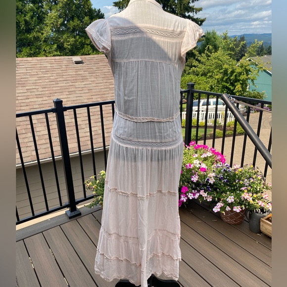 Free people light pink dress size M - Picture 6 of 8